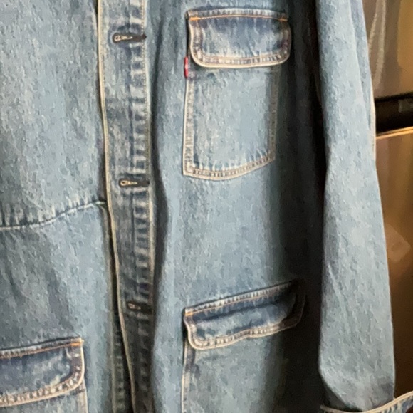 LAST ONE Levi’s Men’s Chore Engineer Denim Jacket Size XXL Retail $125. NWT - Picture 3 of 5